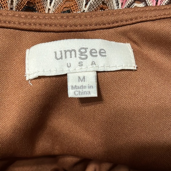 Umgee USA Retro Dress Size Medium - Picture 7 of 8